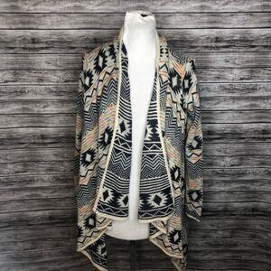 Red Camel Waterfall Sweater Aztec print size small